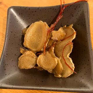 しょうが漬物(胡麻とスパイス麺Bar 札幌ジンジャー)