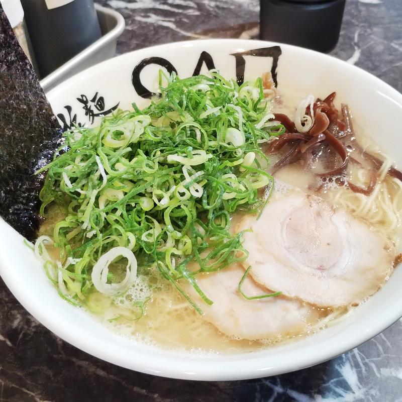 ねぎラーメン(拉麺 〇△▢ (ラーメンまるさんかくしかく))