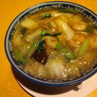 えびそば   蝦仁湯麺(新世界菜館 （シンセカイサイカン）)