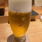 生ビール(天冨良 麻布よこ田 新宿別邸)