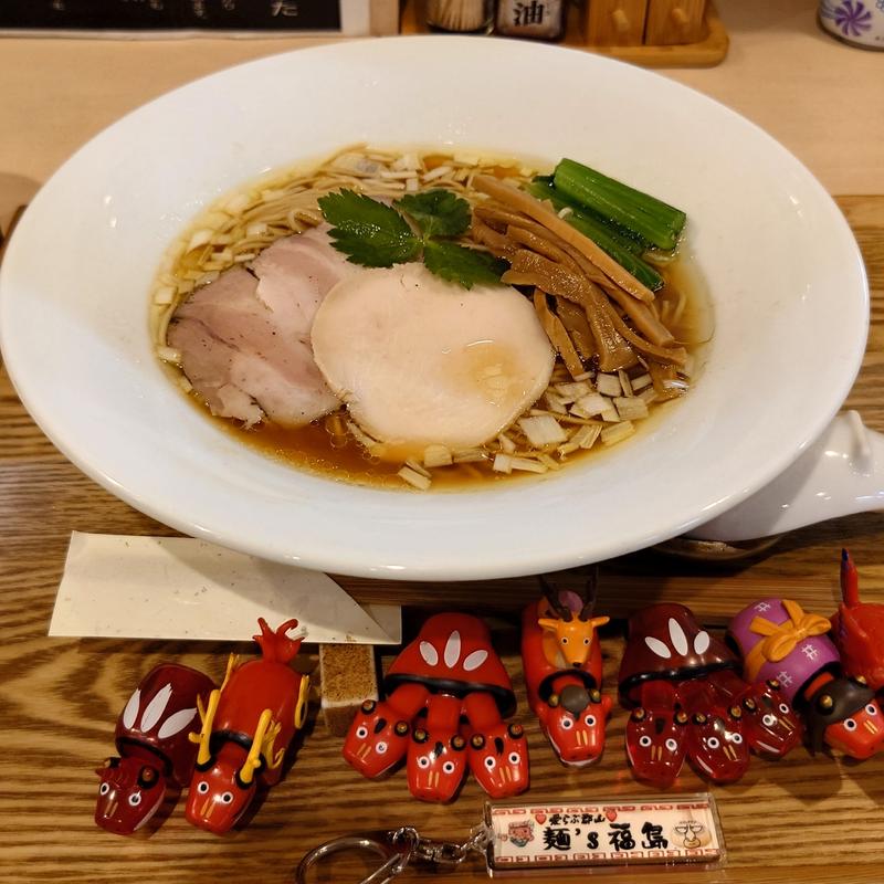 川俣シャモ生醤油ラーメン(麺処 隆)