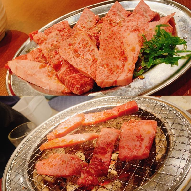 上カルビ(炭火焼肉 八輪)