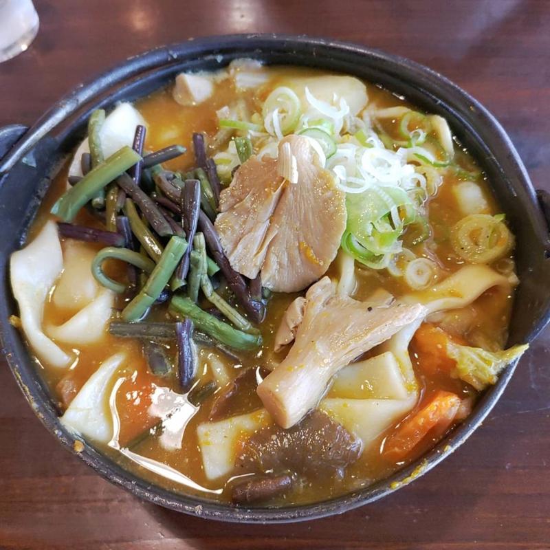 きのこほうとう(甲州ほうとう小作　甲府駅前店)