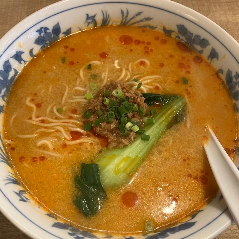 担々麺セット(東京餃子軒 川崎店)