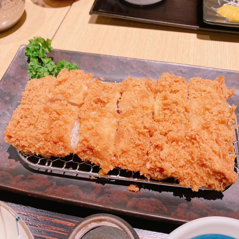 特大ひれかつ御飯(和幸 メトロエム後楽園店)