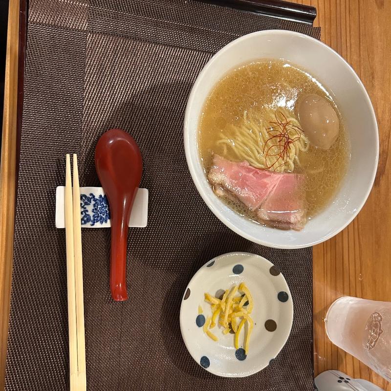 塩ラーメン(鯛だしらぁめん 酔月)