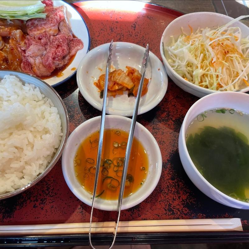 焼肉ランチ(明月 鷹野橋店 )