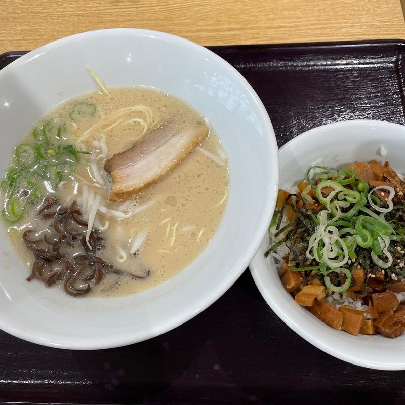 白丸元味　Aセット(一風堂 LECT広島店)