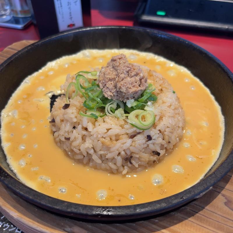 鉄板玉子チャーハン(丸源ラーメン 練馬関町店)