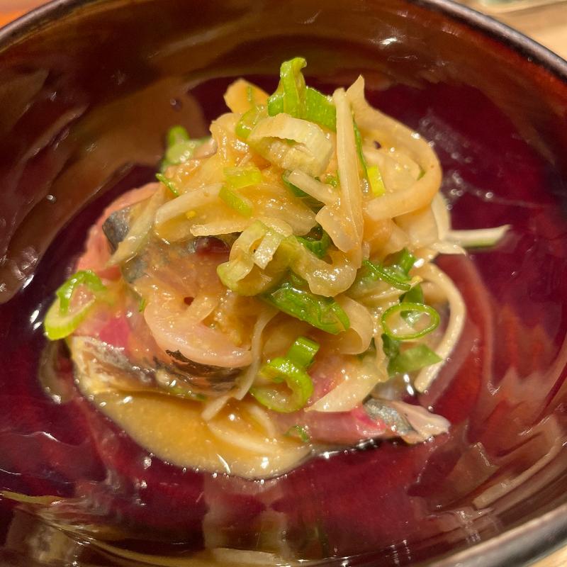 あじのぬた(izakaya東京 Ginza)