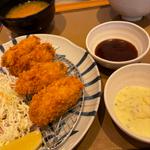 カキフライ定食(やよい軒 飯塚店)