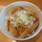 ねぎメンマ丼(麺堂 稲葉)