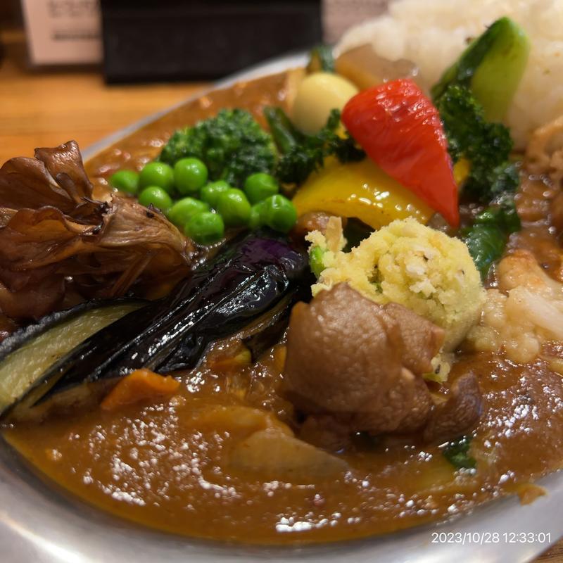 野菜チキンプチ(カレーの店 プーさん)