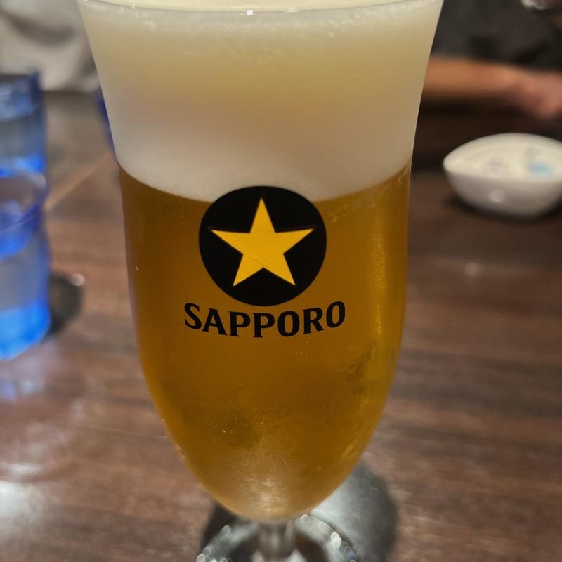 生ビール(麻布笄軒 中目黒店)