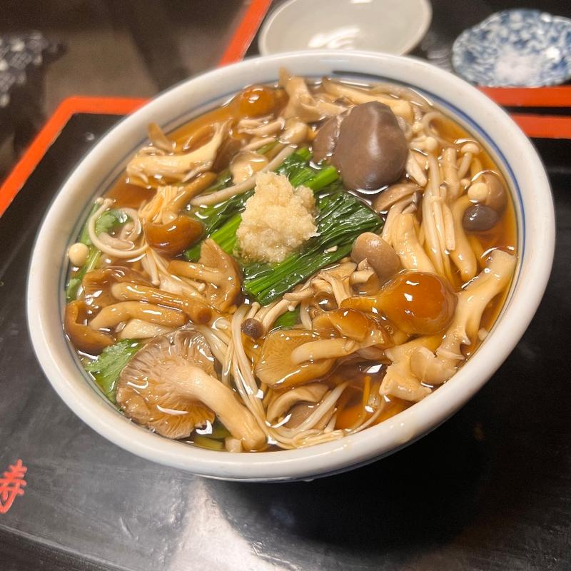 きのこ三昧そば(恵比寿本店 （えびすほんてん）)