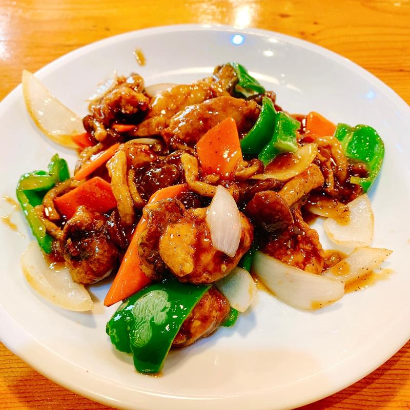 カキ黒胡椒炒め(蒲田大酒場)