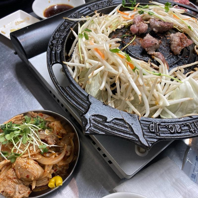 ジンギスカン生ラムセット(ジンギスカン酒場ヤッホー！)