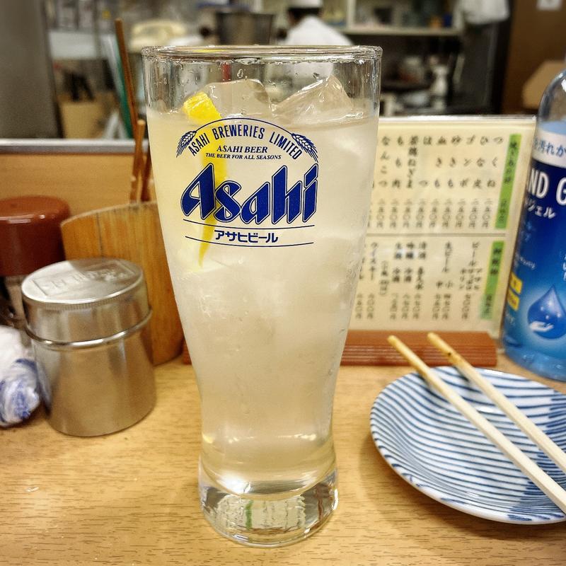 レモンサワー(渋谷森本)