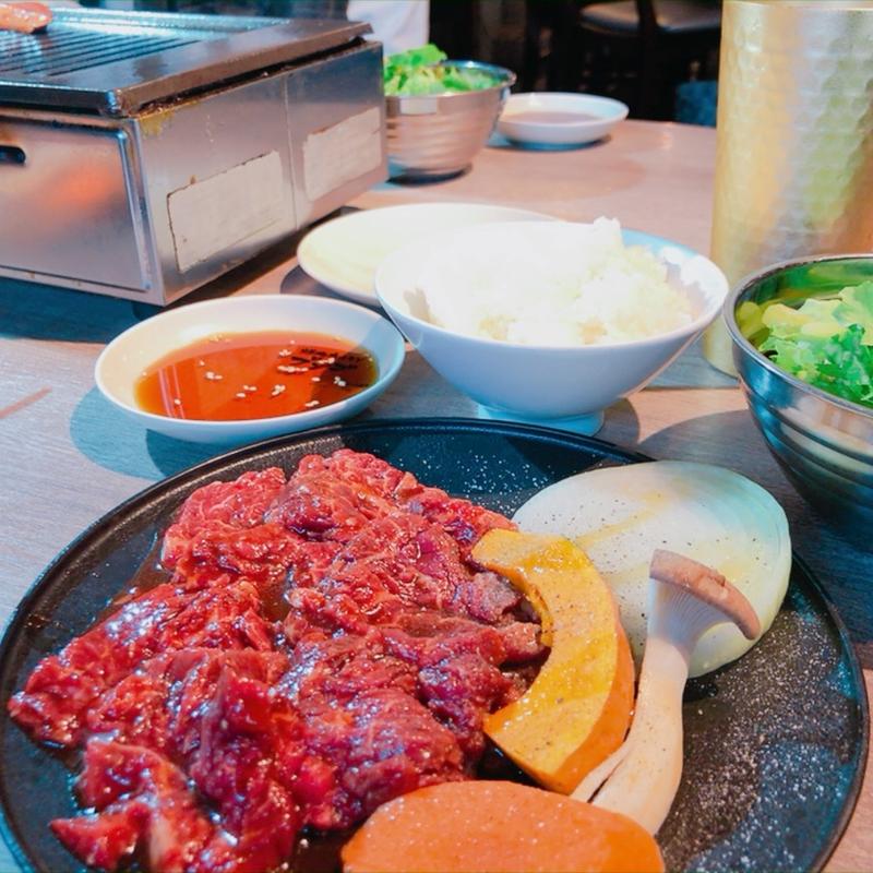 ソフトハラミ定食(ニューブンゴ 福島本店)