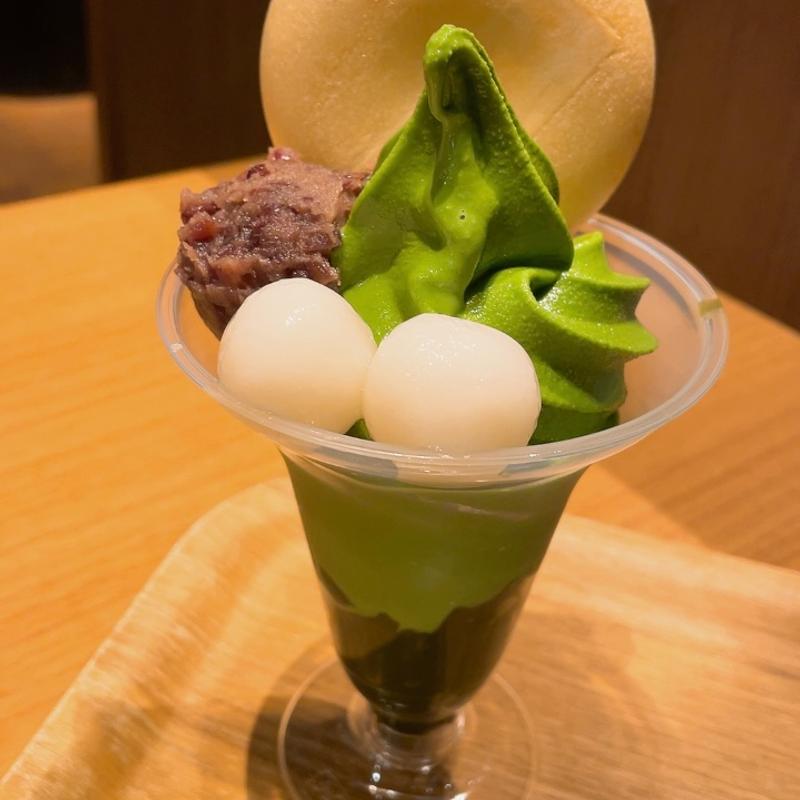 宇治茶サンデー(京都宇治 茶想もりた園 札幌北広島店)