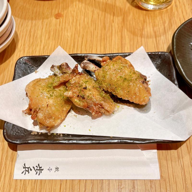 秘密の唐揚げ(餃子歩兵 新宿小田急エース店)