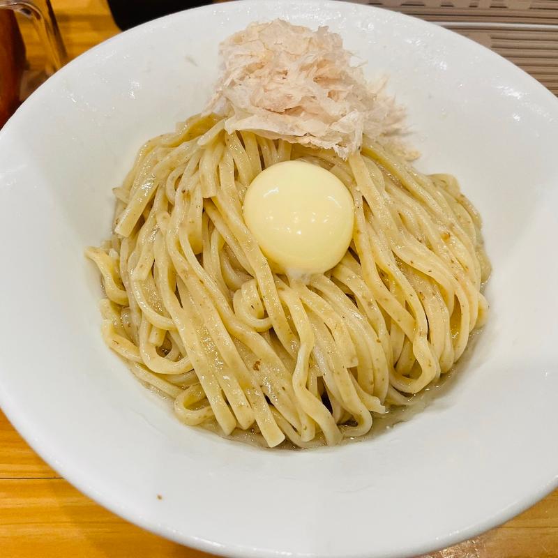 蕾の卵かけ麺(蕾  煮干分家)