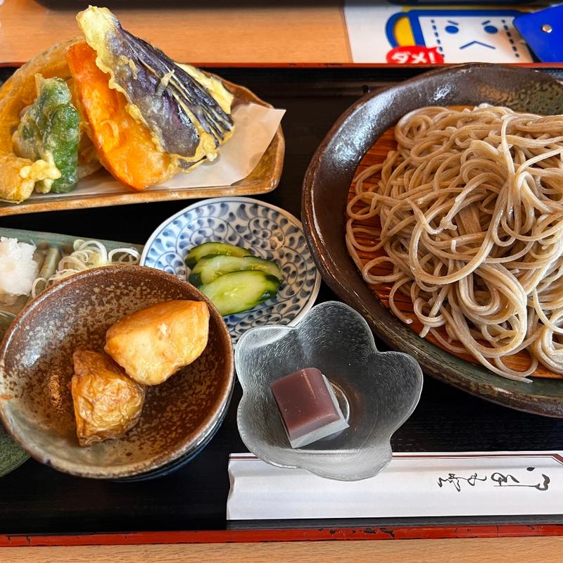 高林　天ぷらそば　（漬物付き）(高林坊 )