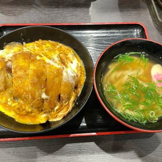 カツ丼セット(資さんうどん 明野店)