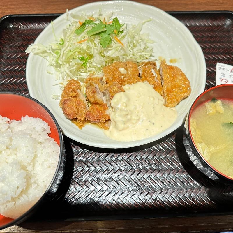 チキン南蛮定食(揚げたて天ぷら家 produced by 武蔵野 )