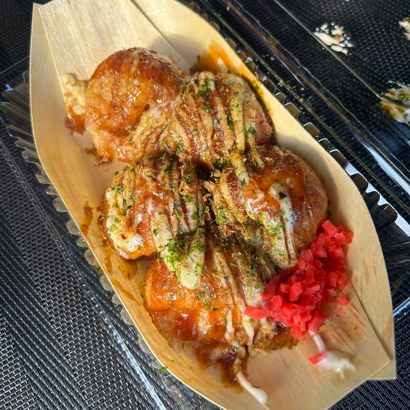 ソースたこ焼き(5個入)(たこ焼き 粉もん屋八 ザ・ビッグエクストラ大安寺店)