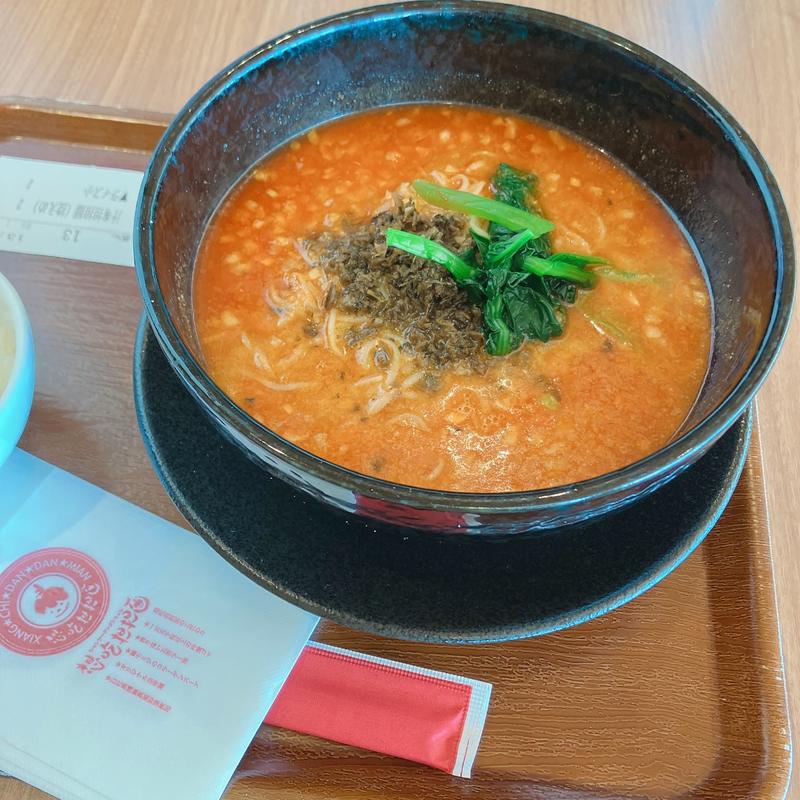濃厚汁有り担々麺(想吃担担面 プライムツリー赤池店)