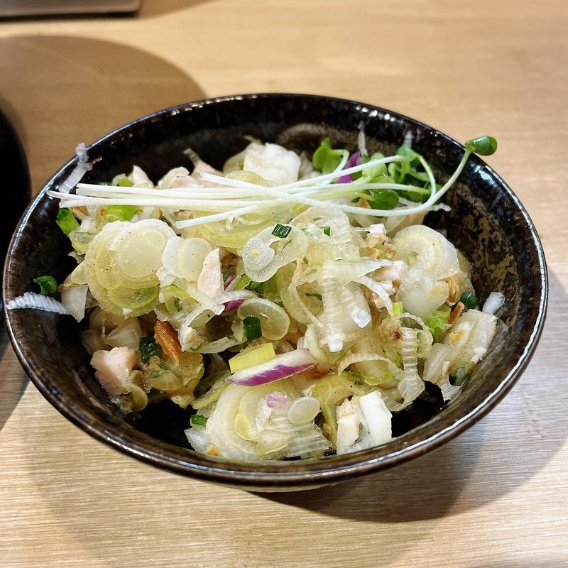 肉ねぎほぐし(つけ麺 たけもと)