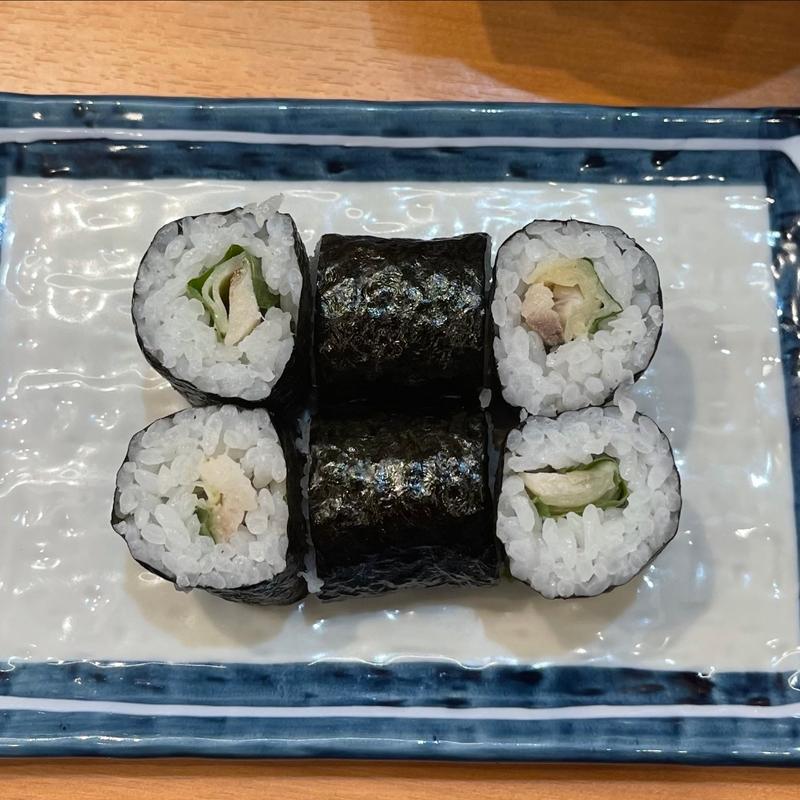 ガリさば細巻き(酒のあて鮨謹賀福島店)