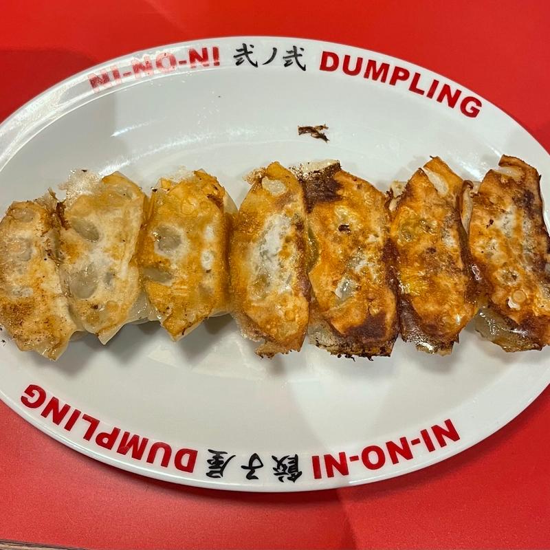 焼餃子(餃子屋弐ノ弐福島店)