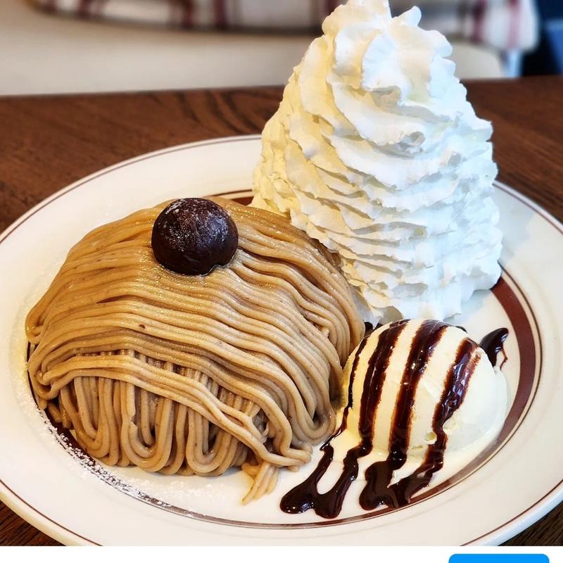 モンブランパンケーキ(Eggs 'n Things 銀座店)
