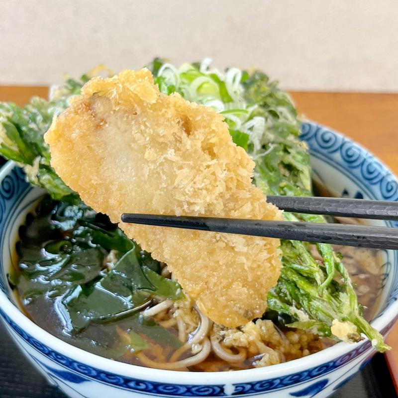 白身魚フライ(立喰そば 大むら)