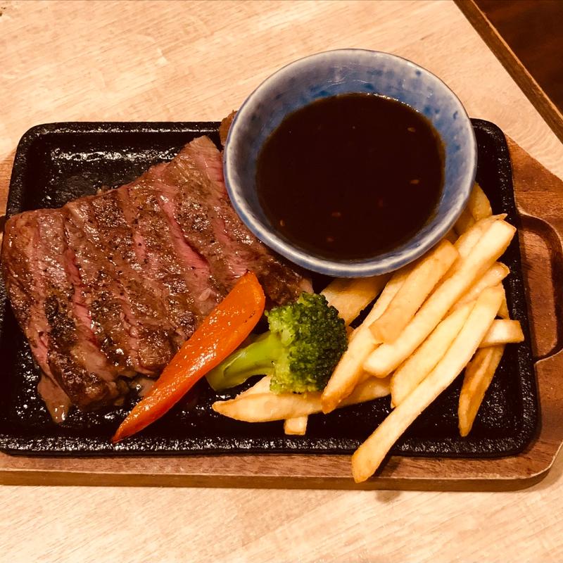 鉄板レアステーキ(益益 那珂店 )