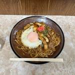 イカ豚玉子焼きそば(ちとせ)