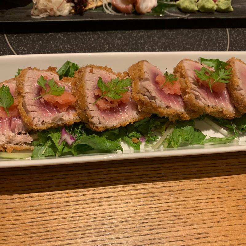 まぐろのサクサク揚げ(和食 波奈 仙台店)