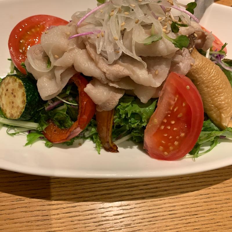 大崎漢方豚ゴマしゃぶサラダ(和食 波奈 仙台店)