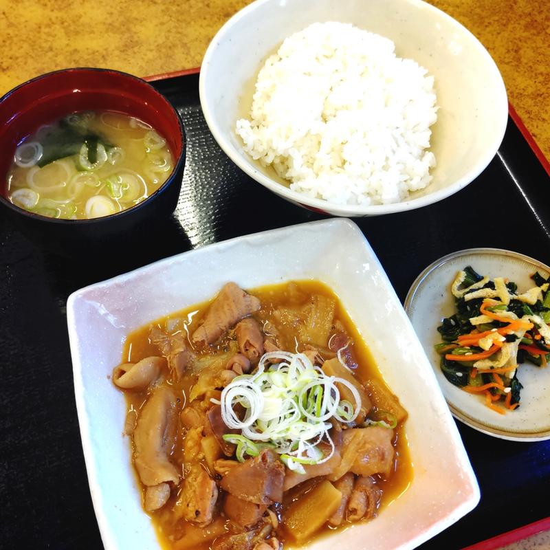 パンチ定食(山田うどん食堂 新栄町店)
