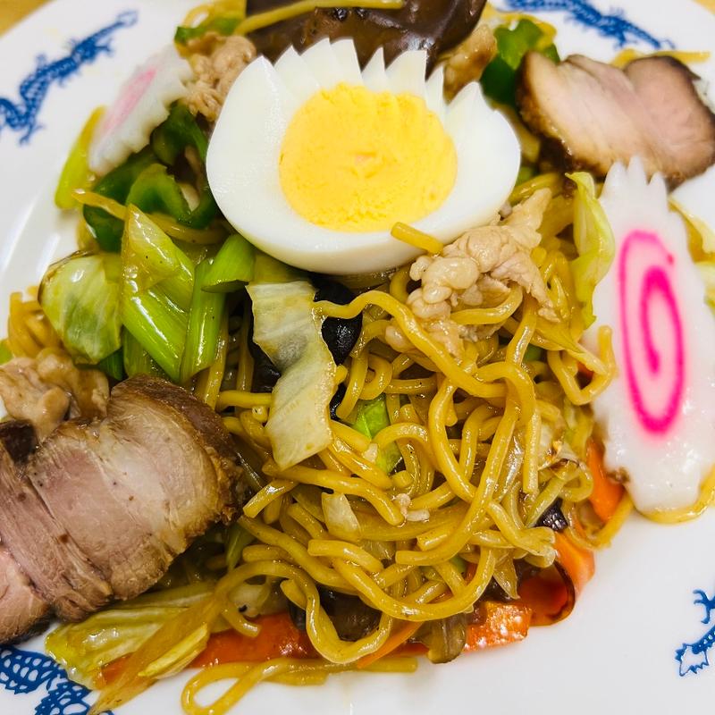 五目焼きそば(海神亭)