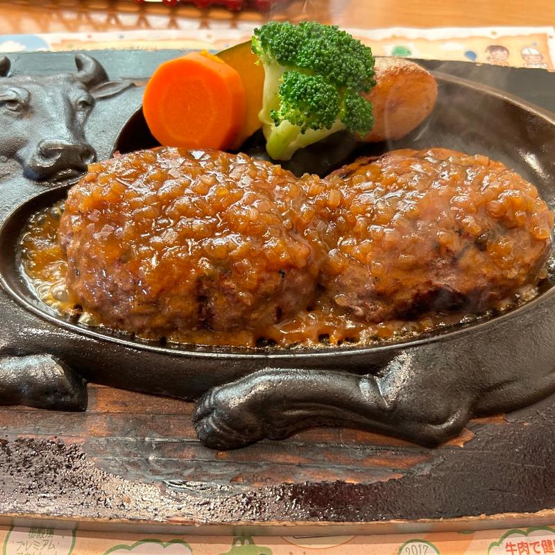 げんこつハンバーグ(炭焼きレストランさわやか 静岡瀬名川店 )