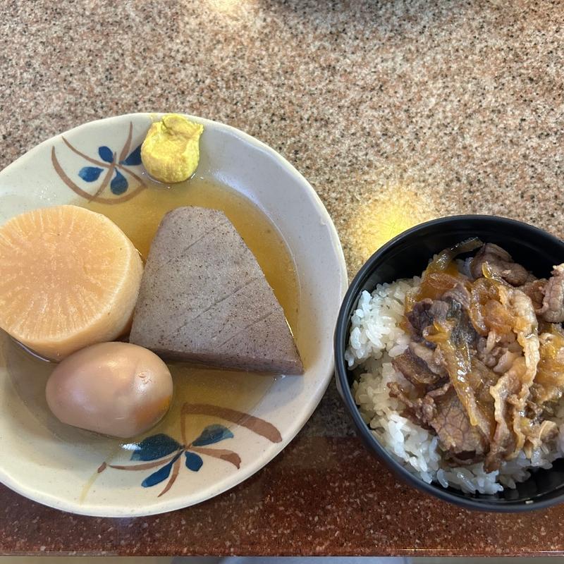 ミニ牛めし（ご飯もの）(天領うどん 梶木店 （てんりょううどん）)