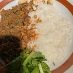 チキンカレー(胡麻とスパイス麺Bar 札幌ジンジャー)