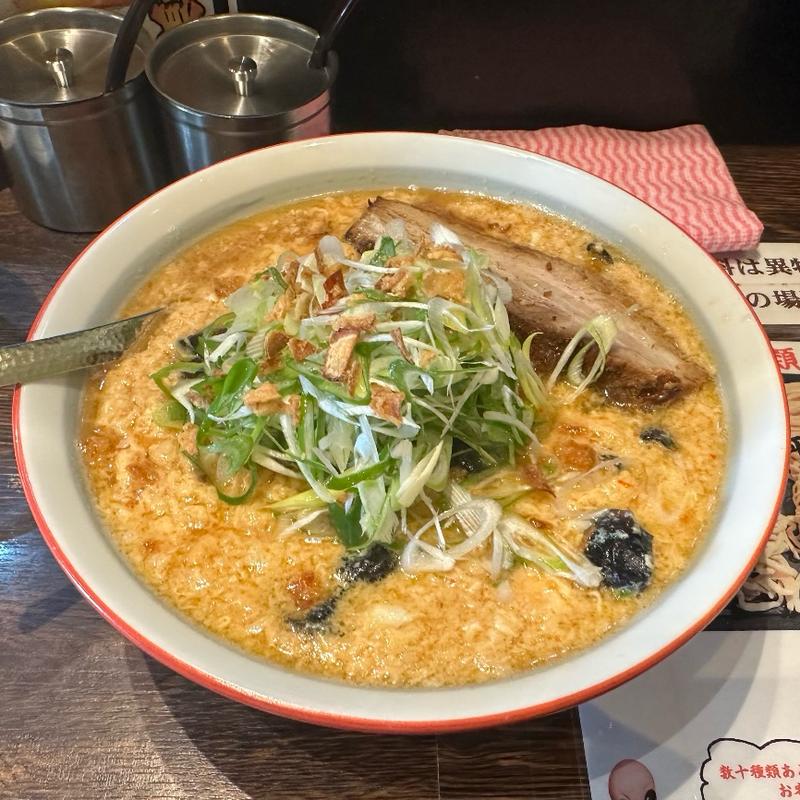 ふわとろかき玉味噌ラーメン(麺屋 蓮)