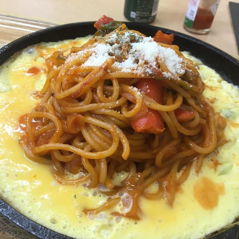 鉄板ナポリタン(ログキャビン 碧南店)