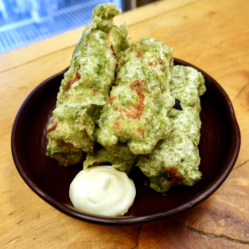 ちくわ磯辺揚げ(酒解能登也)