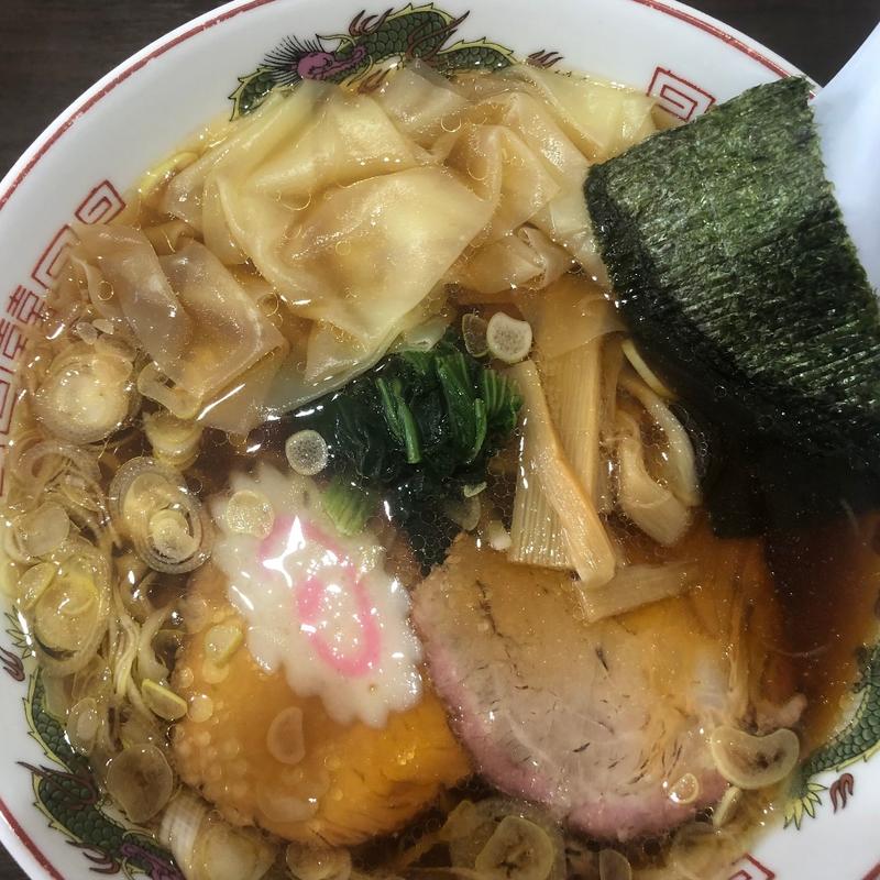 ワンタンメン(手打ち白河ラーメンさくら)