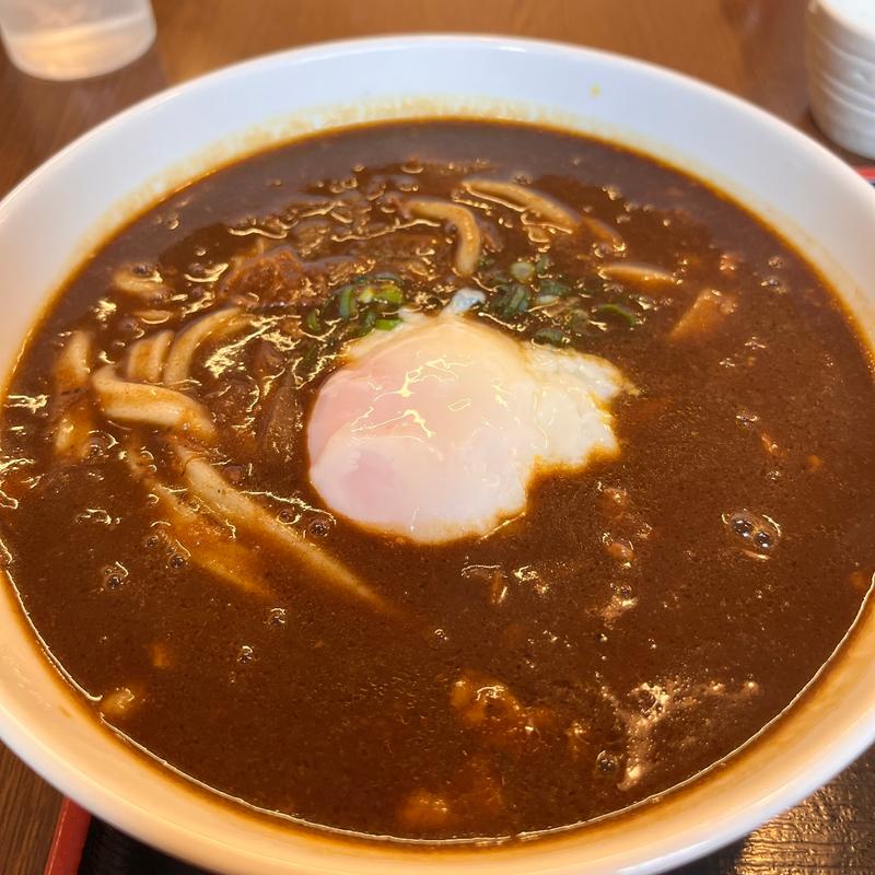 カレーうどん(麺や ほり野 麺工房、ほり野のカレーパン)